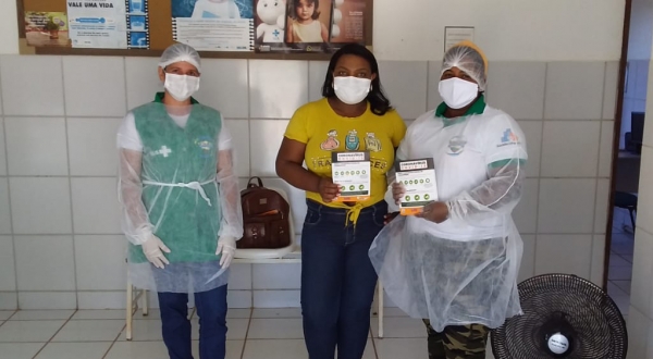 Equipe de Vigilância Sanitária realiza ação educativa no Distrito de Campinas do Araguaia